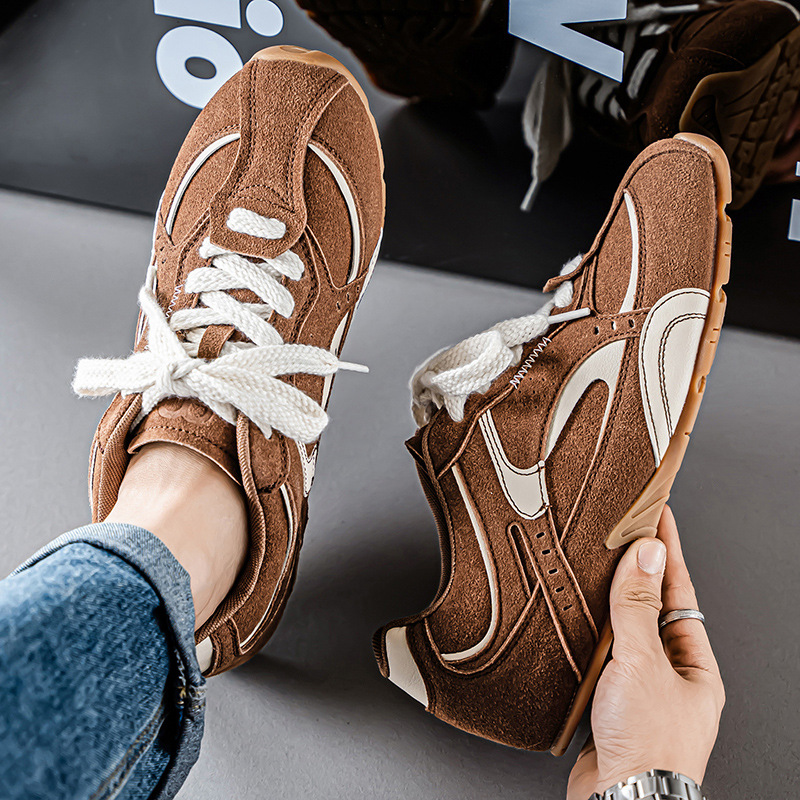 Men's Retro German Trainer Skate Shoes · YANYAN China shoe factory