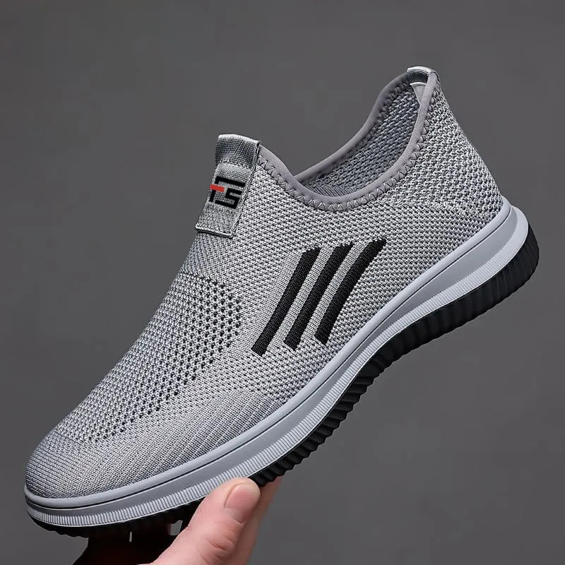 Slip-On Breathable Mesh Sneakers for Men · YANYAN China shoe factory