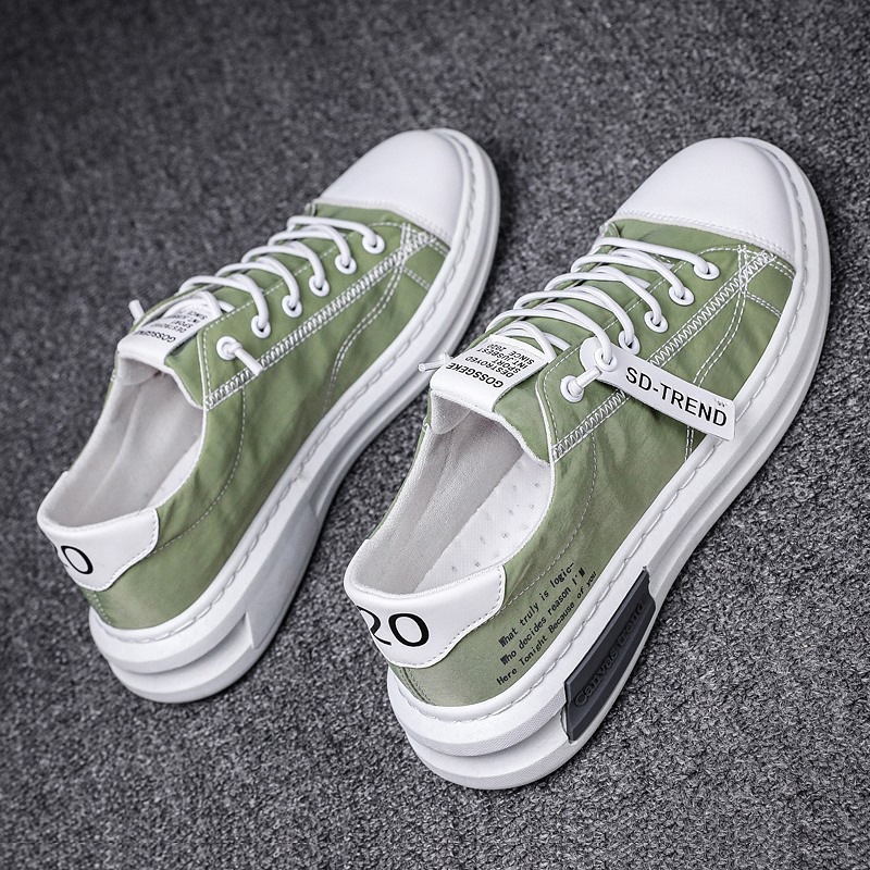 Men's Ice Silk Slip-On Canvas Shoes · YANYAN China shoe factory