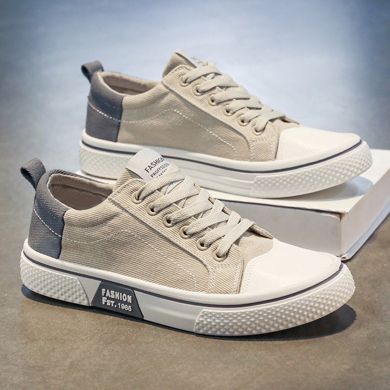 Men's Breathable Canvas Skate Shoes · YANYAN China shoe factory