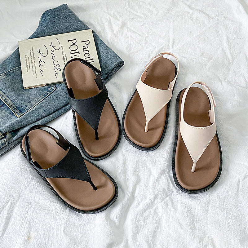 Women's Flip Flop Thong Sandals Magic Tape · YANYAN China shoe factory