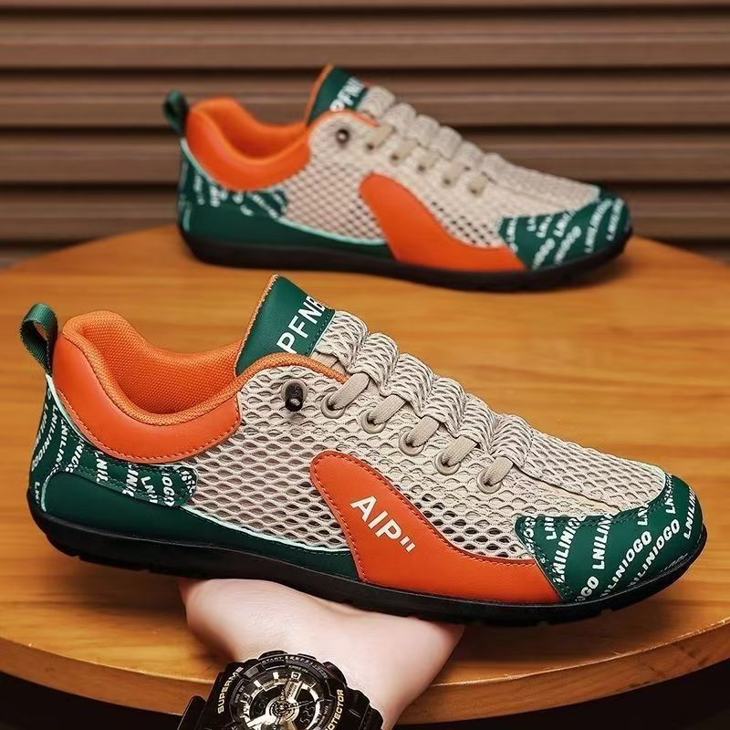 Men's Breathable Mesh Slip-On Skate Shoes · YANYAN China shoe factory