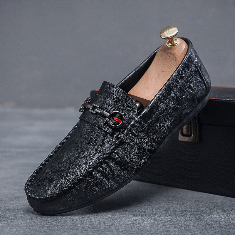 Men's Low-Top Slip-On Loafers · YANYAN China shoe factory
