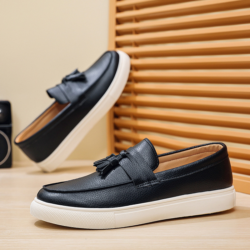 Men's Low-Top Tassel Skate Shoes · YANYAN China shoe factory