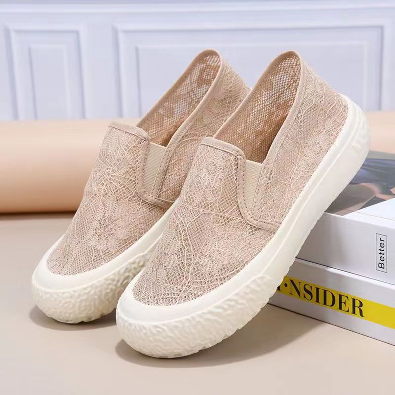 Women's Canvas Fisherman Shoes Slip-On · YANYAN China shoe factory