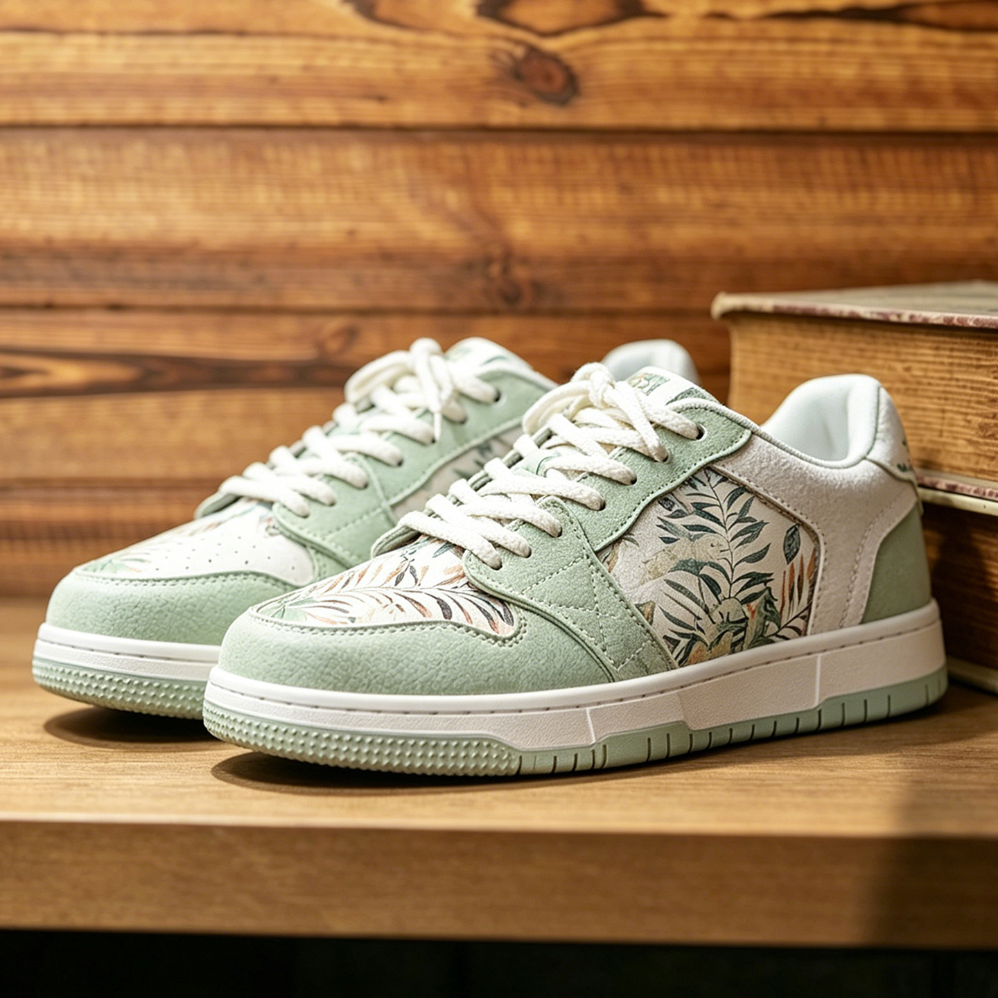 Men's Tropical Print Skate Shoes · YANYAN China shoe factory