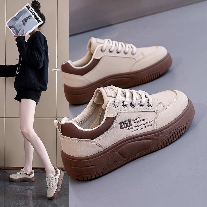 Women's Platform Skate Shoes Thick Sole · YANYAN China shoe factory