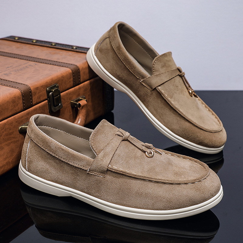 Men's Suede Slip On Loafers · YANYAN China shoe factory