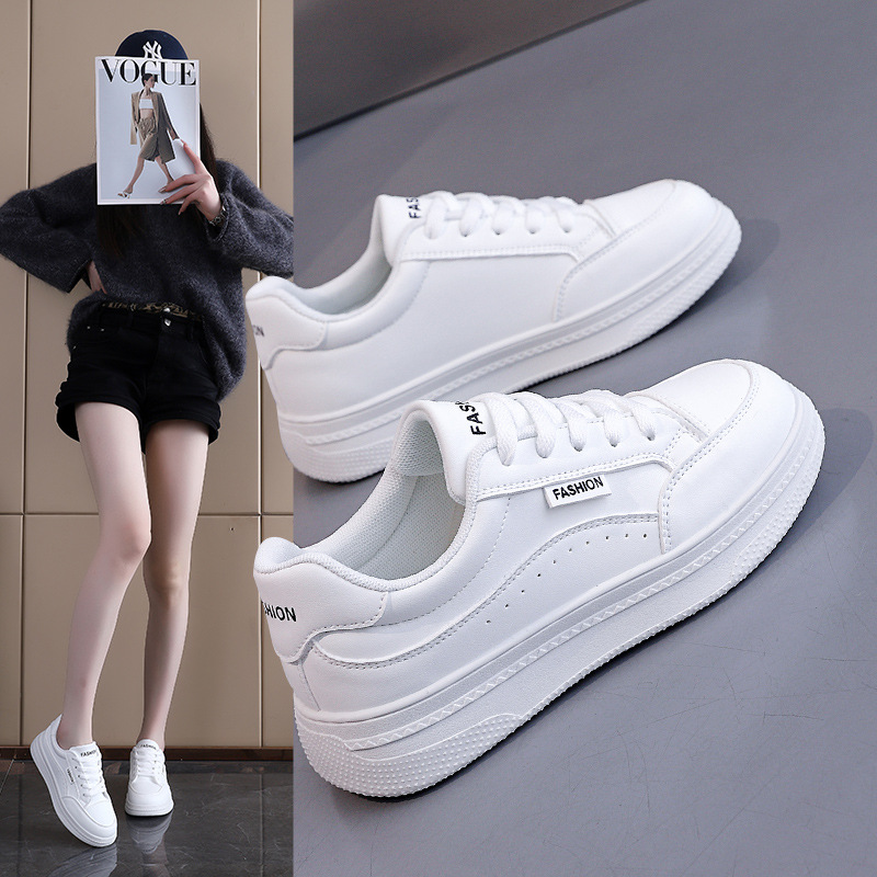 Women's Low Top White Skate Shoes · YANYAN China shoe factory