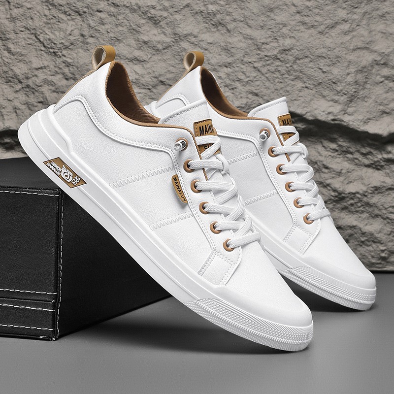 Men's Black White Skate Shoes · YANYAN China shoe factory