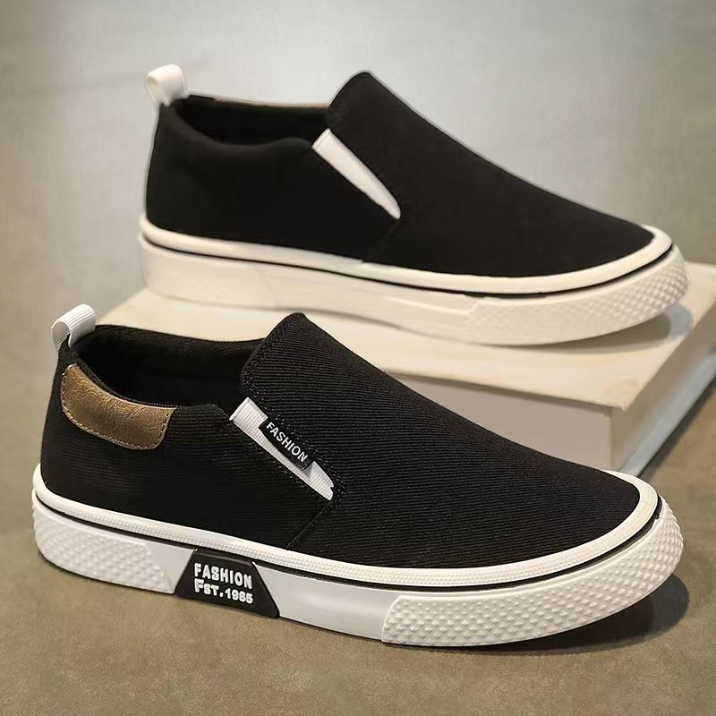 Men's Breathable Slip-On Canvas Skate Shoes · YANYAN China shoe factory
