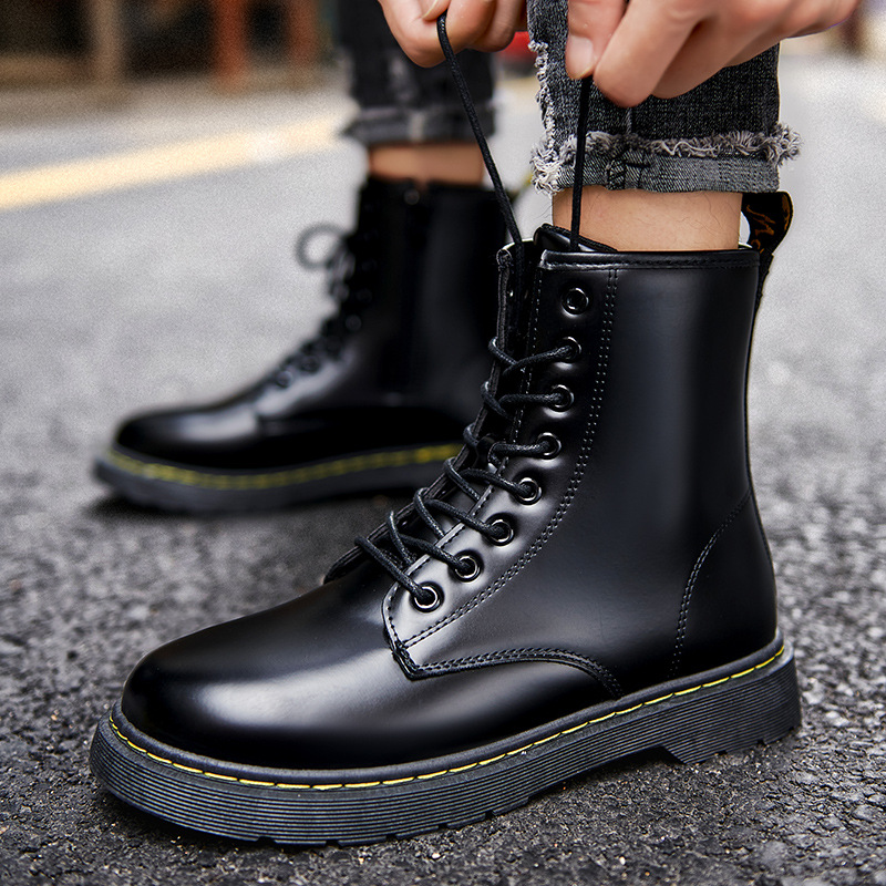 Men's High Top Martin Work Boots · YANYAN China shoe factory