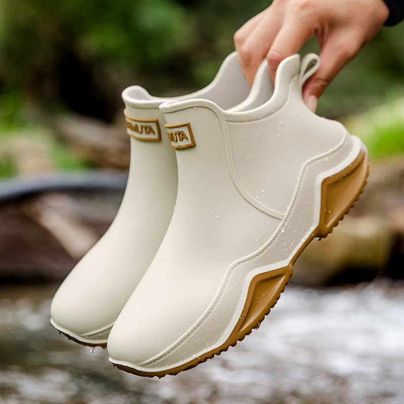 Men's Short Rain Boots Thermal · YANYAN China shoe factory