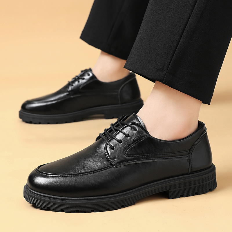 Men's Lace-Up Business Dress Shoes · YANYAN China shoe factory