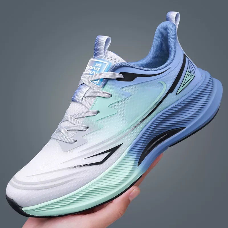 Men's Breathable Cushioned Running Shoes · YANYAN China shoe factory