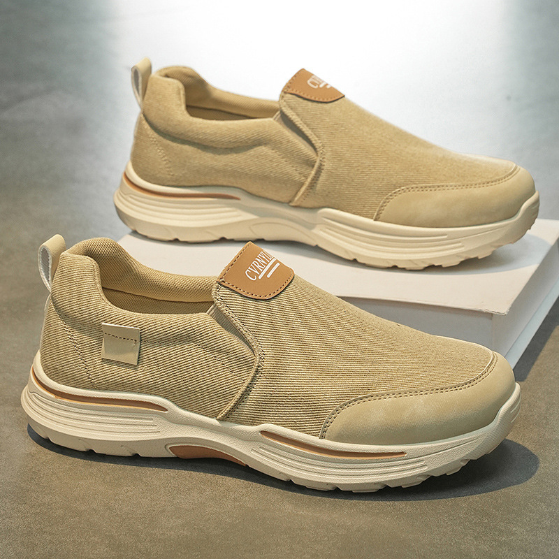 Men's Slip-On Canvas Sneakers · YANYAN China shoe factory