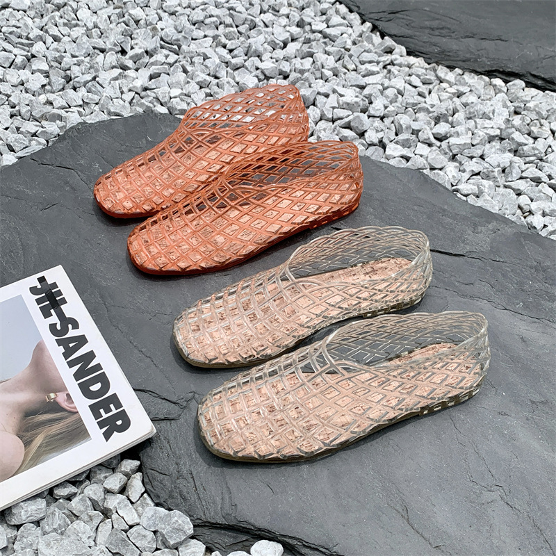 Women's Mesh Jelly Slip-On Sandals · YANYAN China shoe factory