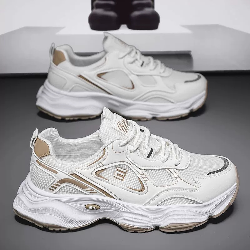Dad Schuhe Herren 2026 Frühling Neu Lässig Sport Schuhe Mode Dicke Sohle Rutschfest Mesh · MOHE China shoe factory