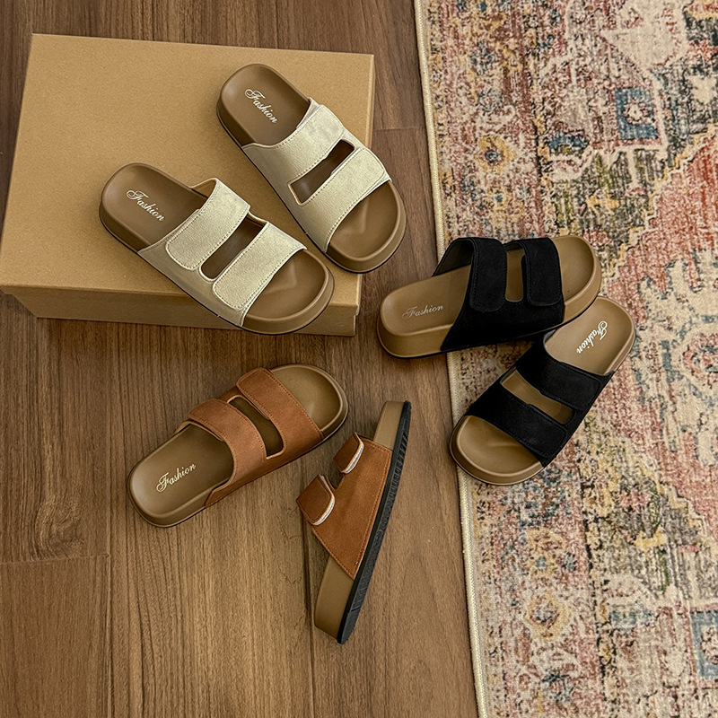 Women's Thick Sole Slide Sandals · YANYAN China shoe factory