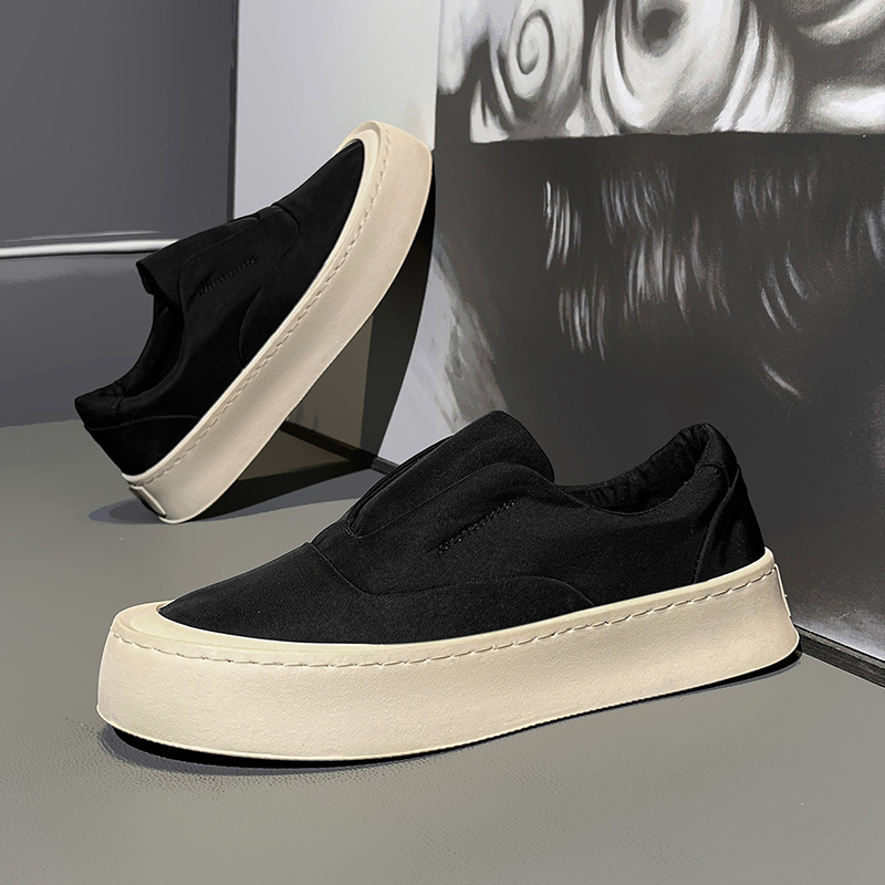 Men's Slip-On Canvas Skate Shoes · YANYAN China shoe factory