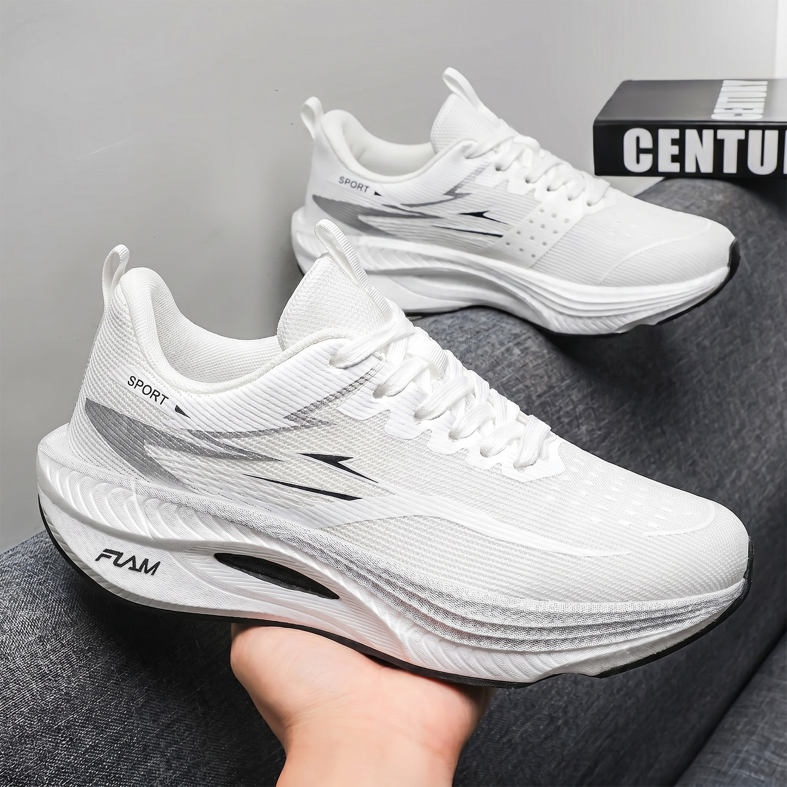 Unisex Breathable Cushion Running Shoes · YANYAN China shoe factory