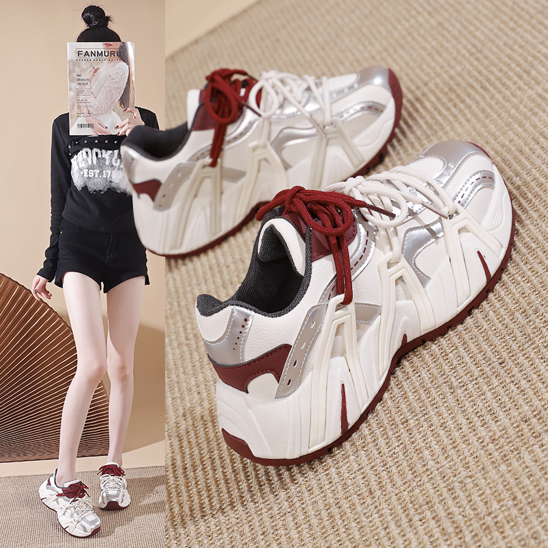 Women's Platform Dad Sneakers · YANYAN China shoe factory