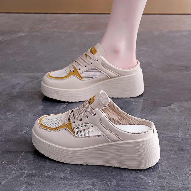 Women's Platform Slip-On Slides · YANYAN China shoe factory