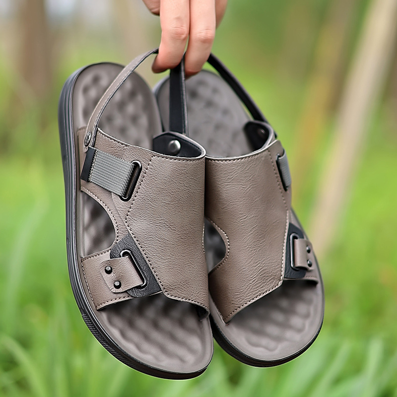 Men's Breathable Dual-Wear Sandals · YANYAN China shoe factory