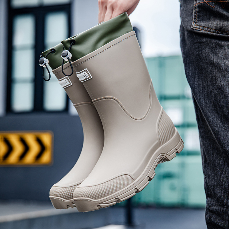 Couple's Waterproof Outdoor Rain Boots · YANYAN China shoe factory