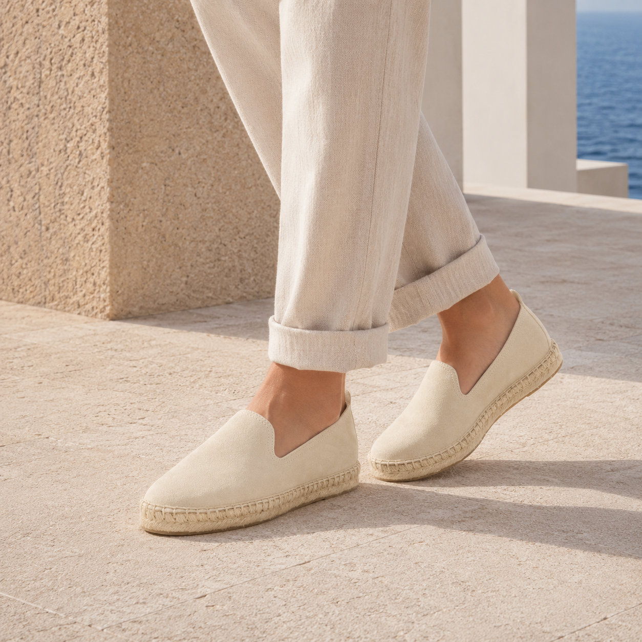 Men's Hemp Sole Fisherman Shoes · YANYAN China shoe factory