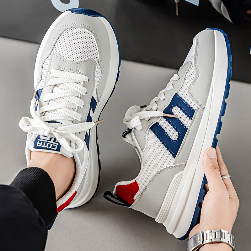 Men's Breathable Mesh Dad Sneakers · YANYAN China shoe factory