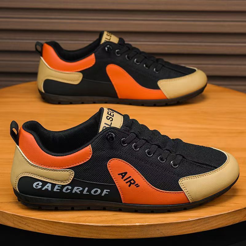 Men's Breathable Mesh Slip-On Sneakers · YANYAN China shoe factory