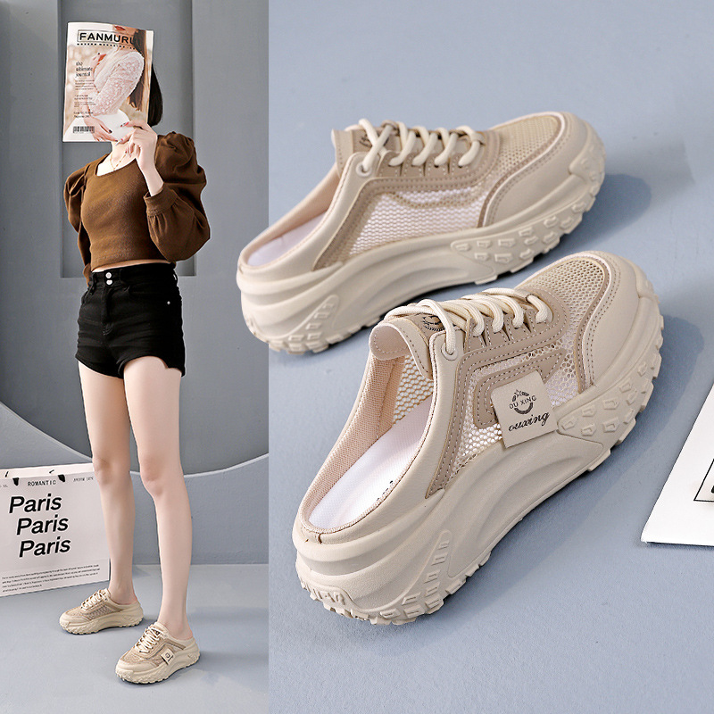 Women's Mesh Slip-On Sandals · YANYAN China shoe factory