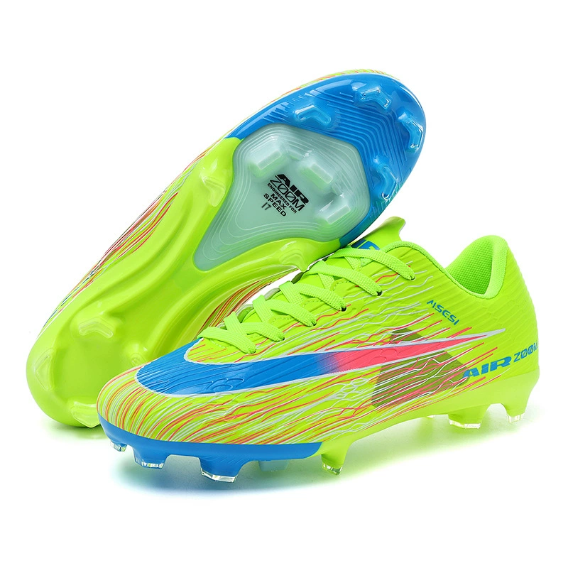 Cross-Border New Youth Students Long Stud Soccer Shoes Training Game Boys Girls Sports Shoes