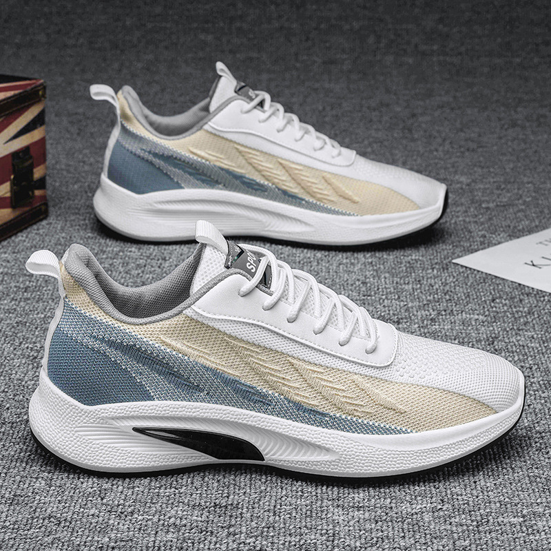 Unisex Flyknit Running Shoes Breathable · YANYAN China shoe factory