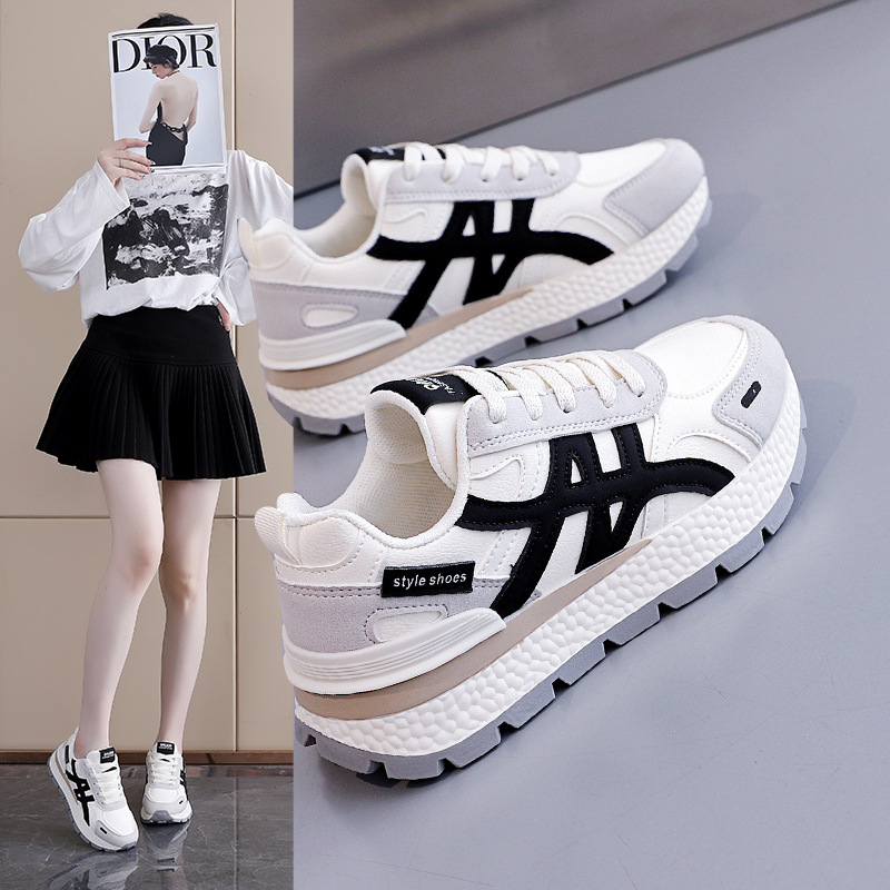 Women's Platform Chunky Sneakers · YANYAN China shoe factory