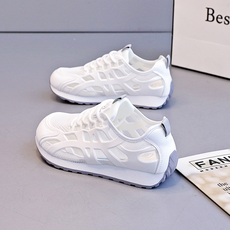 Women's Mesh Breathable Low-Top Sneakers · YANYAN China shoe factory