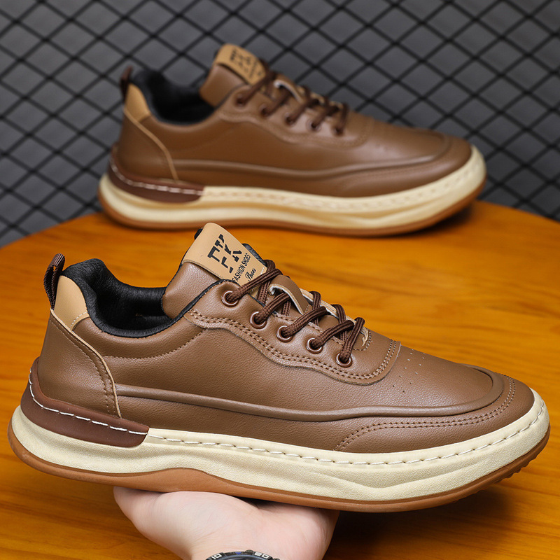 Men's Casual Leather Work Shoes · YANYAN China shoe factory