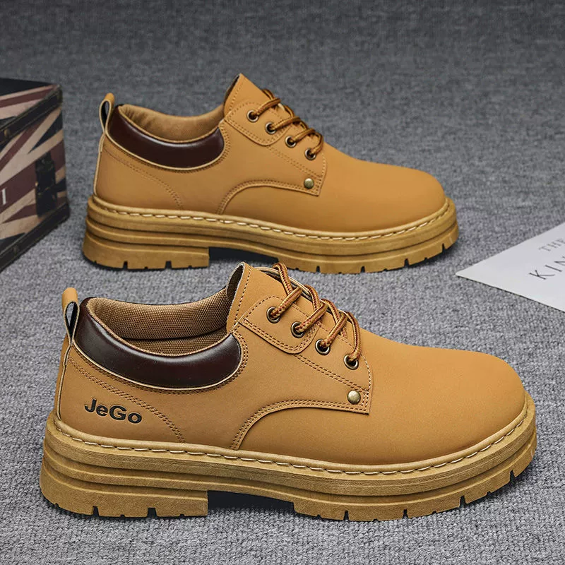 Botas Martin Trabalho Antiderrapante Durável Segurança Inverno Novo Primavera 2026