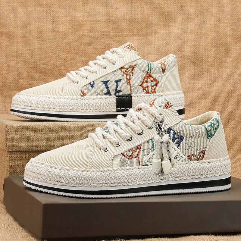 Men's Corduroy Canvas Casual Shoes · YANYAN China shoe factory