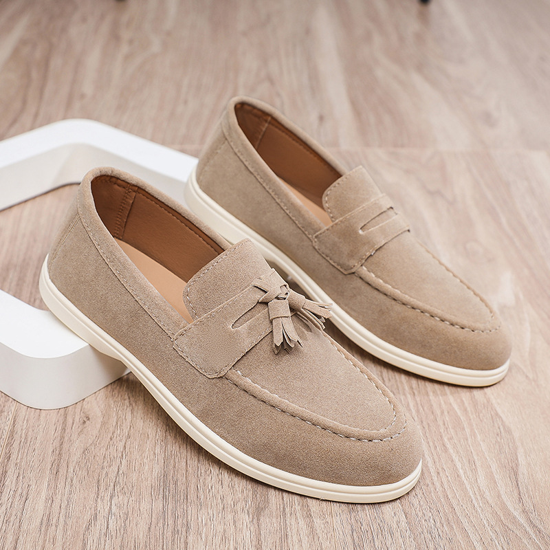 Men's Tassel Slip-On Loafers · YANYAN China shoe factory
