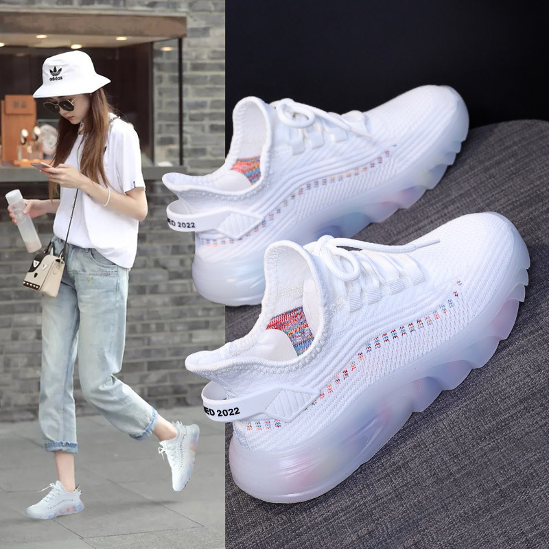 Flyknit Jelly Sole Sneakers for Women · YANYAN China shoe factory