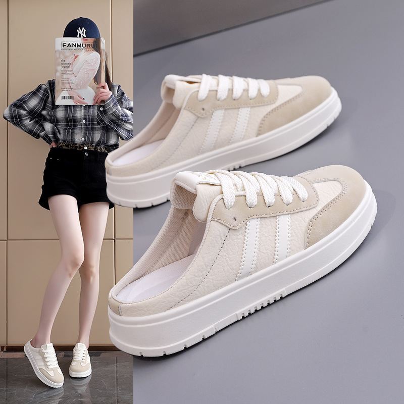 Women's Breathable White Slide Sandals · YANYAN China shoe factory