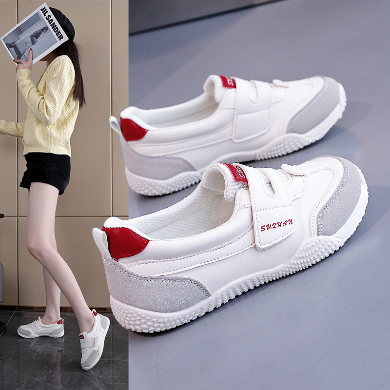 Women's Breathable White Platform Skate Shoes · YANYAN China shoe factory