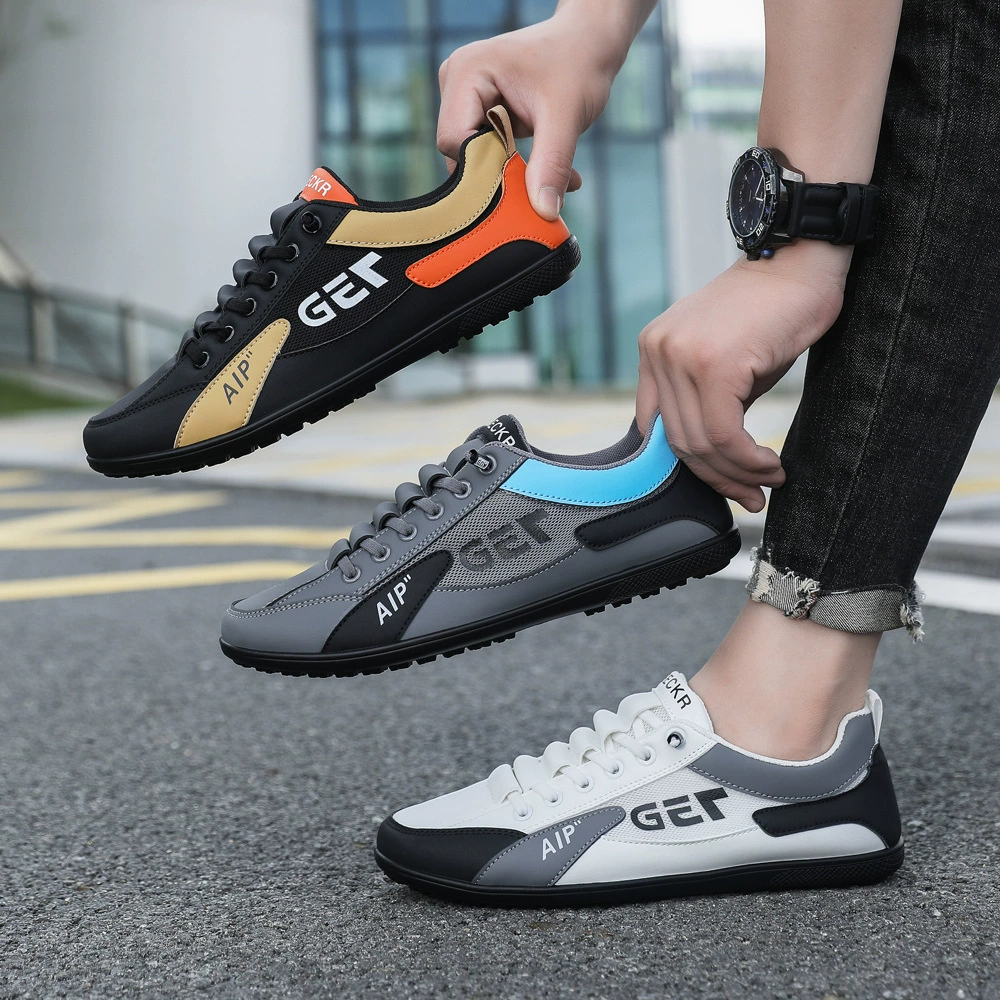 Summer Men's Shoes 2024 Breathable White, Casual Loafers Spring Autumn Aglet Sports