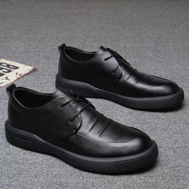 Men's Lace Up Leather Shoes · YANYAN China shoe factory