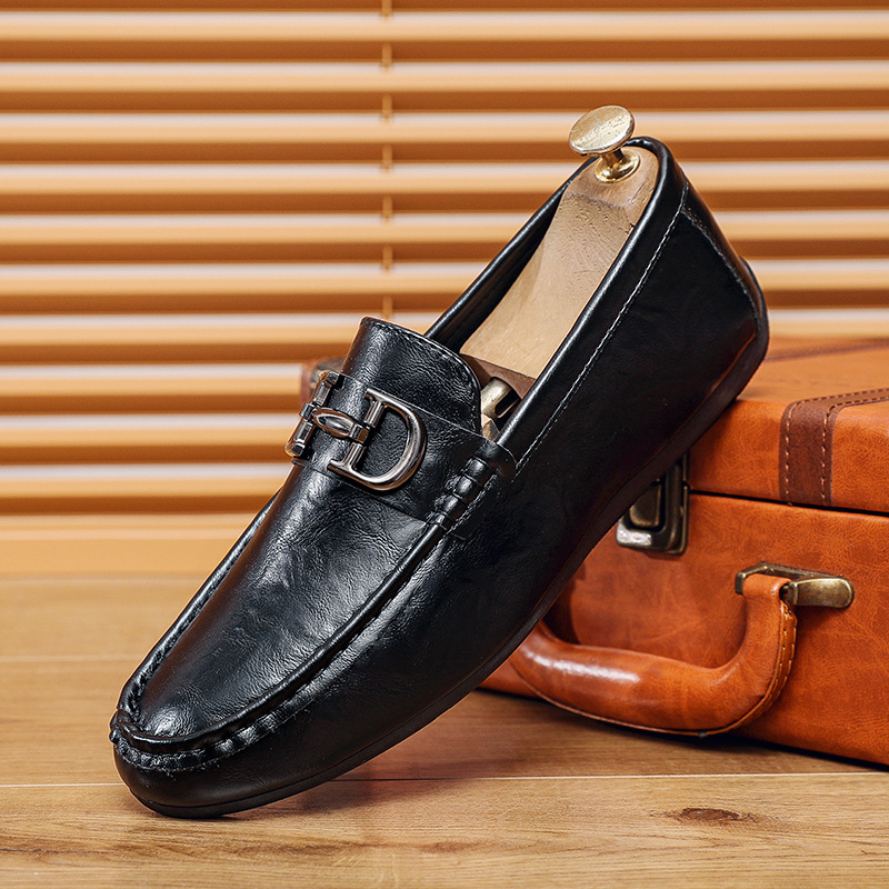 Men's Business Leather Loafers · YANYAN China shoe factory