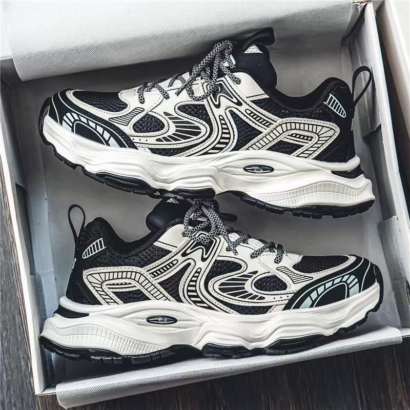 Men's Mesh Chunky Dad Sneakers · YANYAN China shoe factory