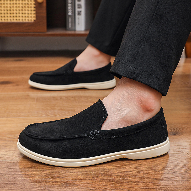 Men's Suede Slip On Loafers · YANYAN China shoe factory