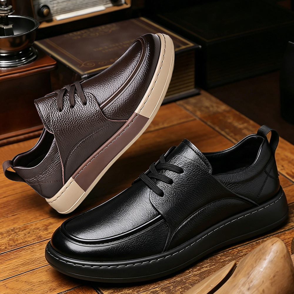Men's Leather Business Casual Shoes · YANYAN China shoe factory